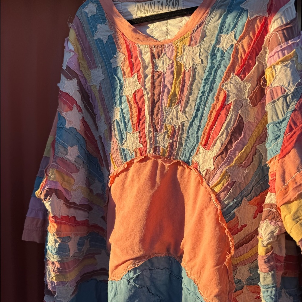 Magnolia Pearl Sunrise Appliqué Francis Top